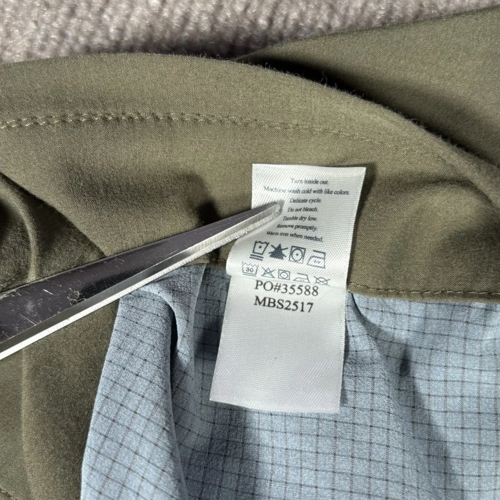 Faherty Shorts Men 38 Olive Green All Day 7